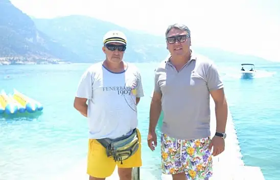 Ölüdeniz'de deniz taksiye yoğun ilgi