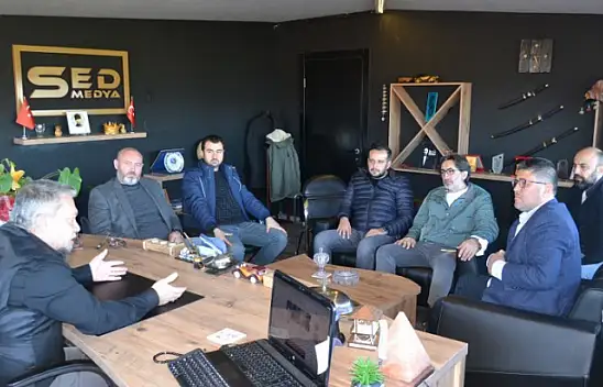 Ölüdeniz Turizm Geliştirme Kooperatifi Başkanı'ndan SED Medya'ya ziyaret