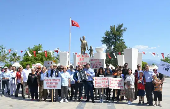 Aile haftası için yürüdüler