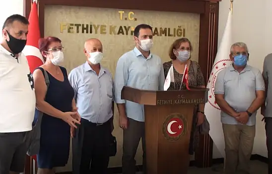 Başkan Yaman'dan, Kaymakam Fırat'a ziyaret