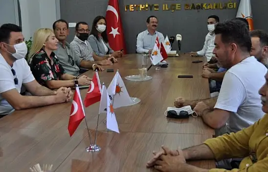 Fethiye Beşiktaşlılar Derneğinden Ak Parti'ye Ziyaret