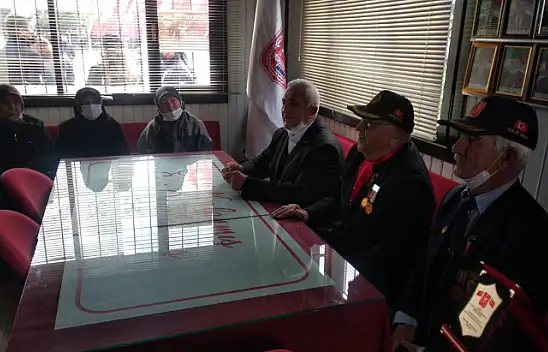 Fethiye Gaziler Derneği'ne Tokat'tan Anlamlı Ziyaret