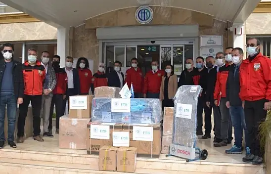 FTSO ve FGB'den, AKUT'a toplam 100 bin tl'lik ekipman desteği