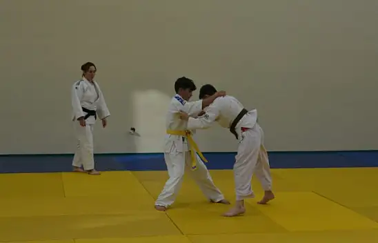 Gençler judo maçları yaptı