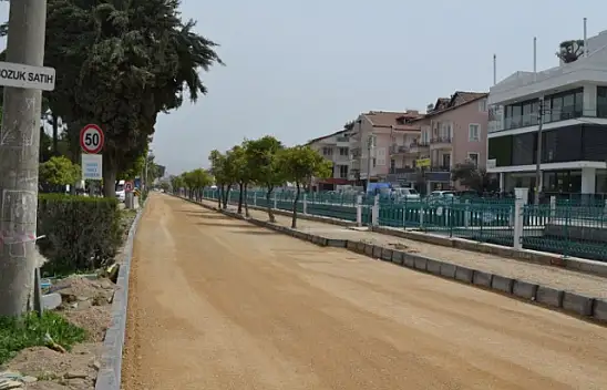 İnönü Bulvarı'nda sıcak asfalt çalışmaları başladı