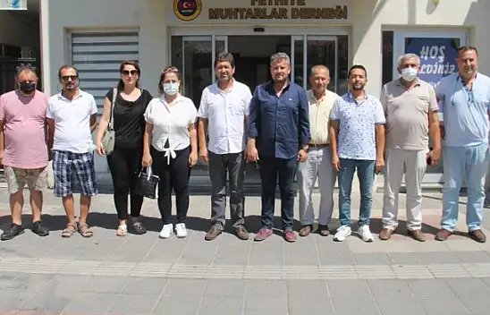 İyi Parti'den Muhtarlar Derneğine Ziyaret