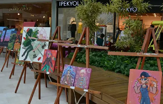 Kişisel resim sergisi açıldı