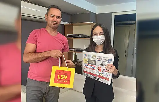 LÖSEV Yetkilisi Deniz Elmalı'dan SED Medya'ya ziyaret