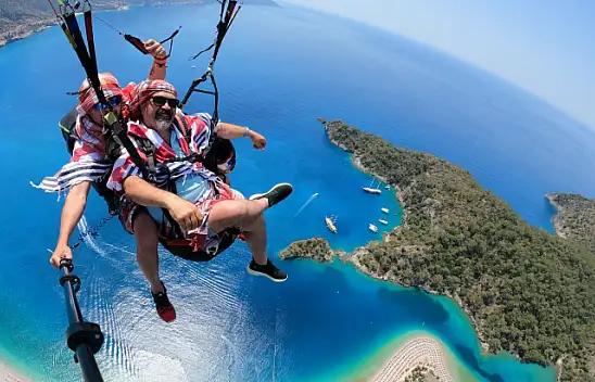 Peştamalli uçuş keyfi