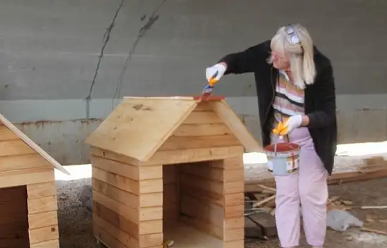 Sokak hayvanları için 30 kulübe daha