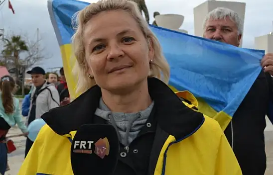 Ukraynalılar Fethiye'de nöbette