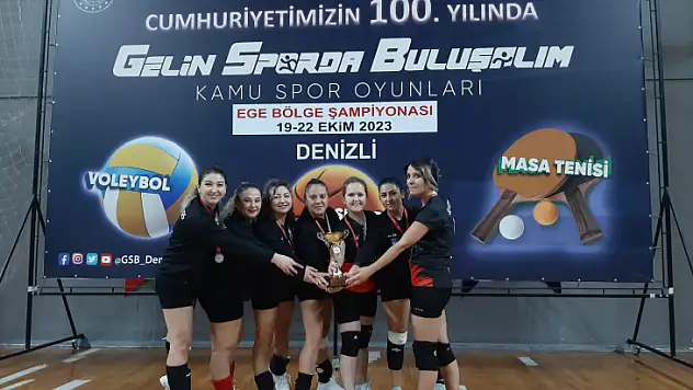 100.Yıl Kamu Sporları Bölge Şampiyonası Etkinliği Tamamlandı