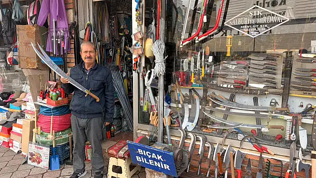 45 yıllık bıçak ustası çırak bulamamaktan dertli