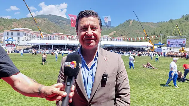 Ahmet Aras, 'Muğla'mız yörük kültürünün yaşandığı bir yer' Aras, 'Güreşlere yoğun katılım mevcut'
