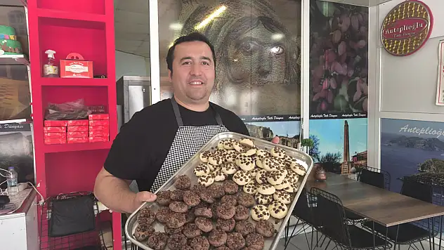 Anteplioğlu Tatlı Dünyası'nda kuru pastalar satışta