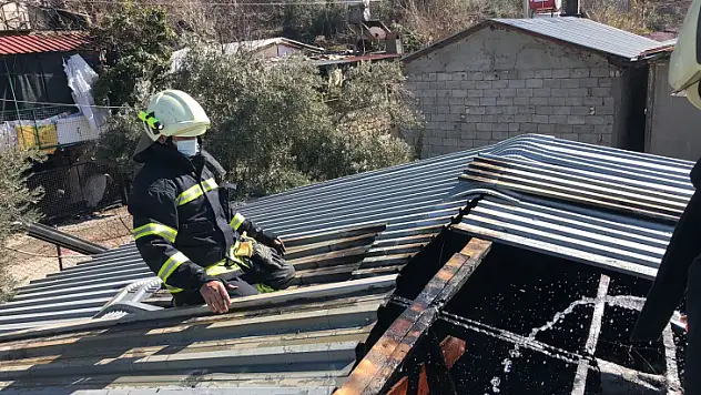 Aynı mahallede 2 yangın