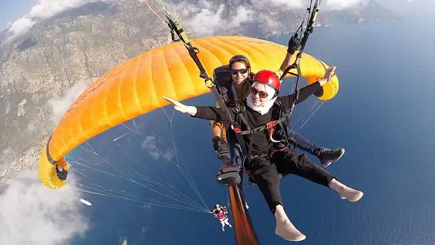 Babadağ'dan 162 Bin 776 Kişi Uçtu