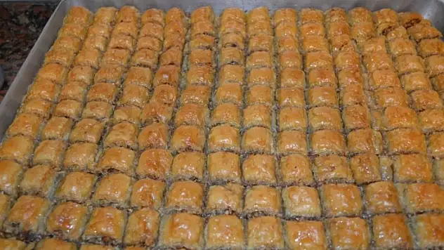 Bayram tatlıları hazır