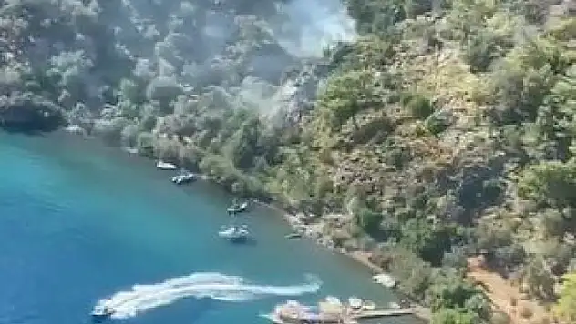 Bedri Rahmi koyunda yangın çıktı