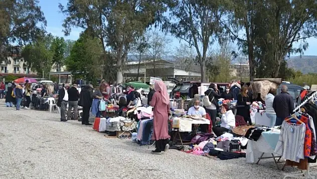 Çalış Pazarı uzun bir aradan sonra açıldı