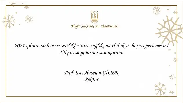 Çiçek,' başarı seslerinin yükseldiği bir yıl olsun'