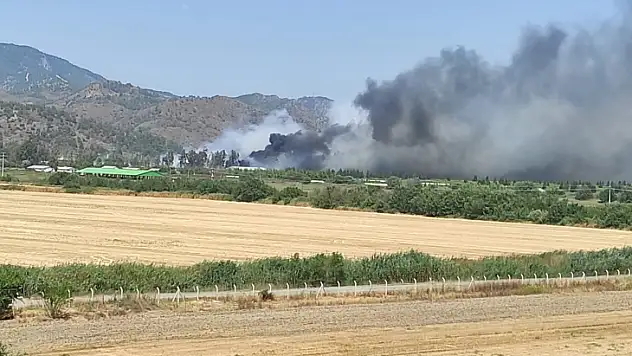 Dalaman duman altında kaldı