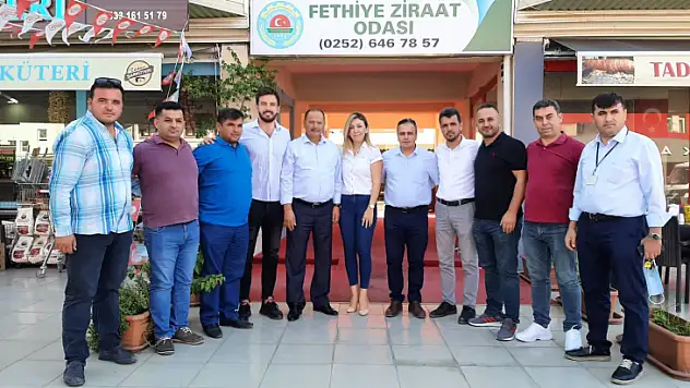 Demirtaş ve ekibinden Ziraat Odasına ziyaret