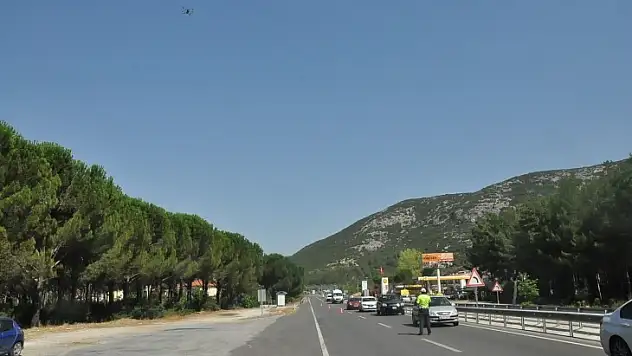 Drone ile trafik denetimi