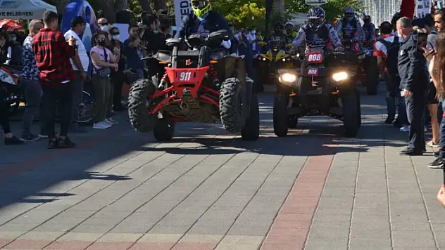 Enduro ve ATV yarışının startı verildi