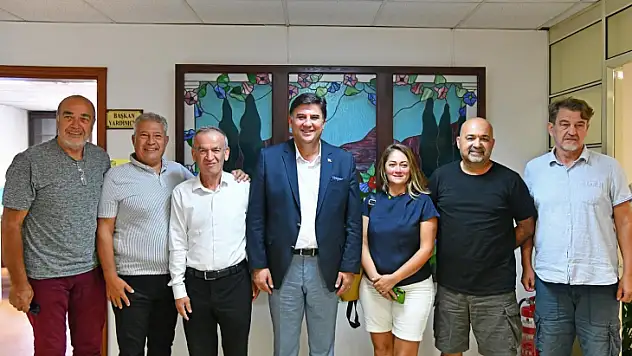 FESKO ÜYELERİNDEN BAŞKAN KARACA'YA ZİYARET