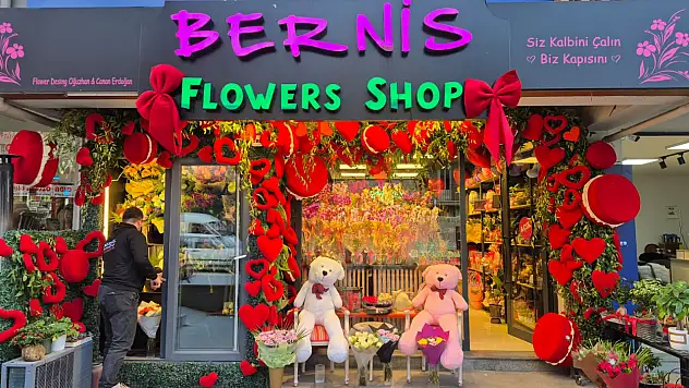 Fethiye Bernis Çiçekçilik'ten Sevgililer Günü kampanyası