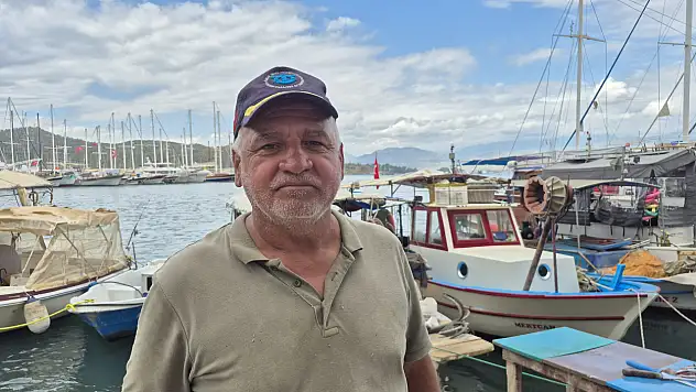 Fethiye'de balıkçı Göztepe: 'Eski balıkçılık kalmadı'
