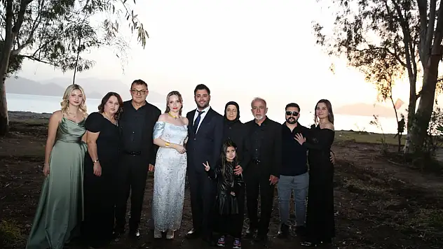 Fethiye'de genç avukatlar Büşra ile Ceyhun evlilik yolunda ilk adımı attı