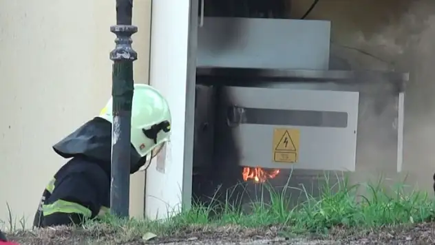 Fethiye'de Trafo Yangını Meydana Geldi