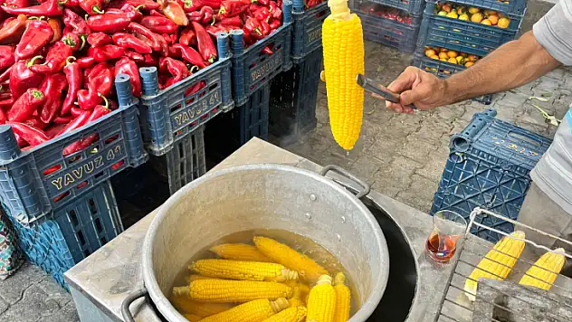 Fethiye'de Yerli ve Yabancıların Gözdesi Süt Mısır