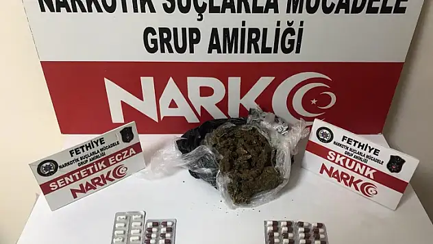 Fethiye'de yılbaşı öncesi uyuşturucu operasyonu