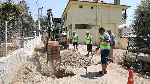 Fethiye Eldirek'de Kesintisiz İçme Suyu İçin Çalışmalar Başladı