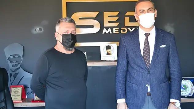 Fethiye Emniyet Müdürü Ayhan'dan, SED Medya'ya ziyaret