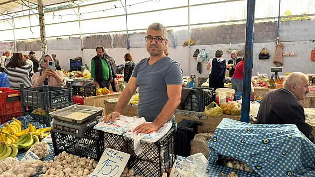 Fethiye pazarında çıntar zamanı yaklaşıyor: 'Müşteriler çıntarı özledi, az kaldı!'