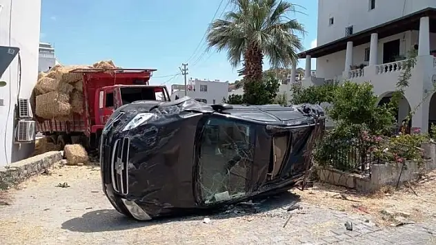 Fireni Patlayan Kamyon Caddeyi Savaş Alanına Çevirdi