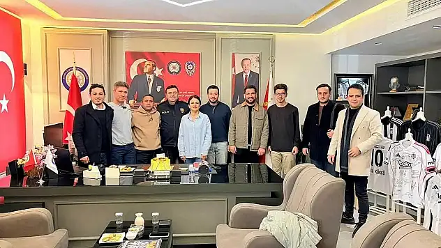 Haber çekimine gelen basın mensuplarına 'Fethiye Emniyet Müdürlüğü'nden anlamlı jest