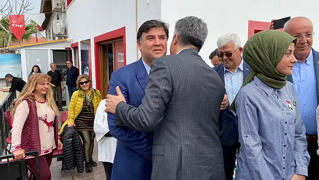 İL BAŞKANI EROL'DAN FETHİYE CHP İLÇE TEŞKİLATINA ZİYARET