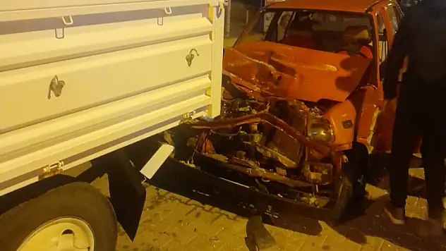 Kaza ucuz atlatıldı