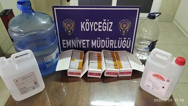 Köyceğiz'de Sahte Alkol Baskını