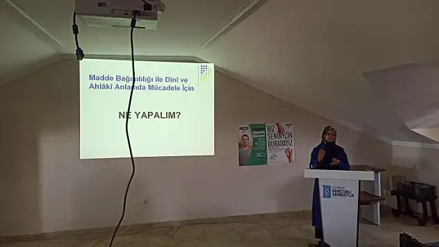 'MADDE BAĞIMLILIĞI'' BİLİNÇLENDİRME SEMİNERİ