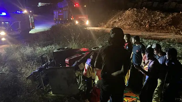 MENTEŞE'DE FORKLİFT KAZASI