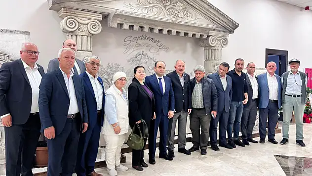 Milletvekili Adayı Saatcı, Başkan Akdenizli Ziyaret Etti