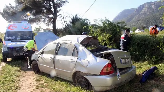 Muğla'da Trafik Kazası: 3 Yaralı