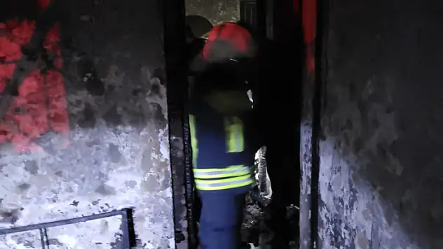 ORTACA'DA EV YANGINI: 1 ÖLÜ