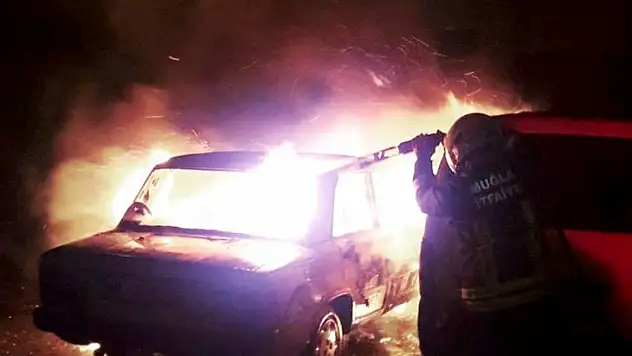 Park Halindeki Araçta Yanarak Can Verdi